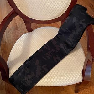 SPANX Black Camouflage Leggings